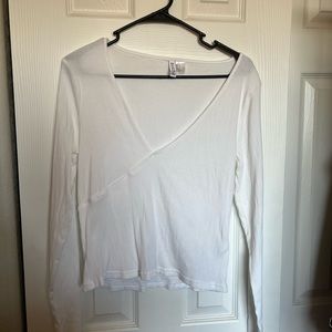 H&M ribbed long sleeve top
